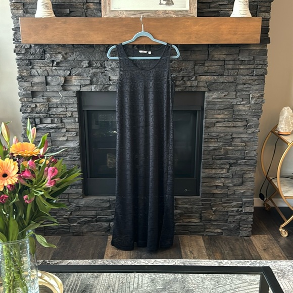 La Vie En Rose Other - Gorgeous bathing suit cover-up in black crochet. Maxi style.‎